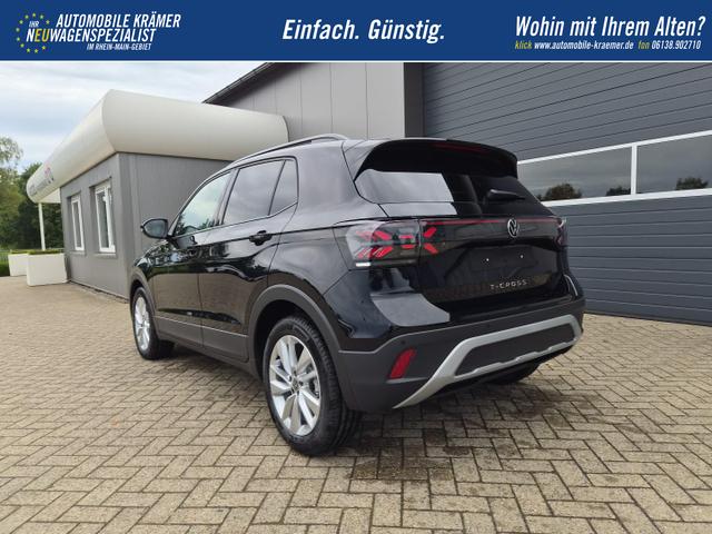 Volkswagen T-Cross 1.0 TSI 116PS DSG Life AHK (abnehmbar) IQ.LIGHT-LED-Matrix Sitzheizung R&uuml;ckf.Kamera Klimaautomatik Abstandstempomat Apple CarPlay Android Auto 