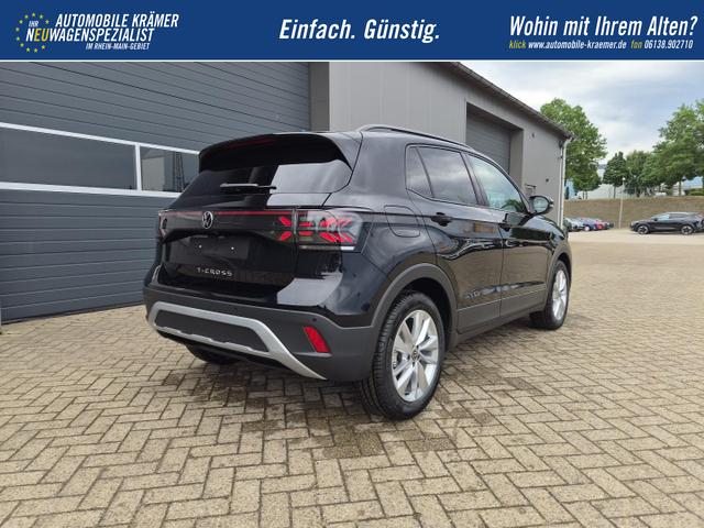 Volkswagen T-Cross 1.0 TSI 116PS DSG Life AHK (abnehmbar) IQ.LIGHT-LED-Matrix Sitzheizung R&uuml;ckf.Kamera Klimaautomatik Abstandstempomat Apple CarPlay Android Auto 