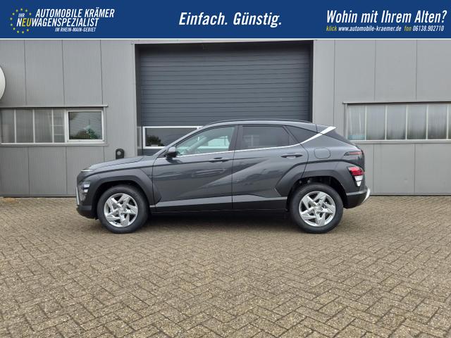 Hyundai KONA Trend 1.6 T-GDI 150PS Automatik Voll-LED-Scheinw. Sitzheizung Lenkradheizung ACC Klimaautomatik Navi Touchscreen DAB+ Apple CarPlay + Android Auto PDC v+h R&uuml;ckf.Kamera 2xKeyless 17-LM 