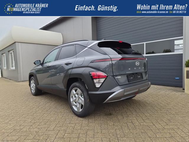 Hyundai KONA Trend 1.6 T-GDI 150PS Automatik Voll-LED-Scheinw. Sitzheizung Lenkradheizung ACC Klimaautomatik Navi Touchscreen DAB+ Apple CarPlay + Android Auto PDC v+h R&uuml;ckf.Kamera 2xKeyless 17-LM 
