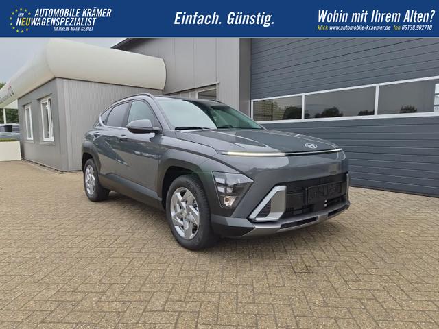 Hyundai KONA Trend 1.6 T-GDI 150PS Automatik Voll-LED-Scheinw. Sitzheizung Lenkradheizung ACC Klimaautomatik Navi Touchscreen DAB+ Apple CarPlay + Android Auto PDC v+h R&uuml;ckf.Kamera 2xKeyless 17-LM 