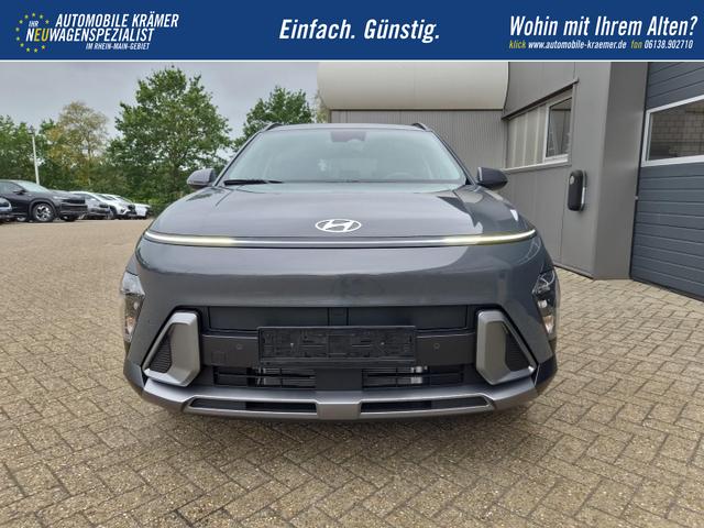 Hyundai KONA Trend 1.6 T-GDI 150PS Automatik Voll-LED-Scheinw. Sitzheizung Lenkradheizung ACC Klimaautomatik Navi Touchscreen DAB+ Apple CarPlay + Android Auto PDC v+h R&uuml;ckf.Kamera 2xKeyless 17-LM 