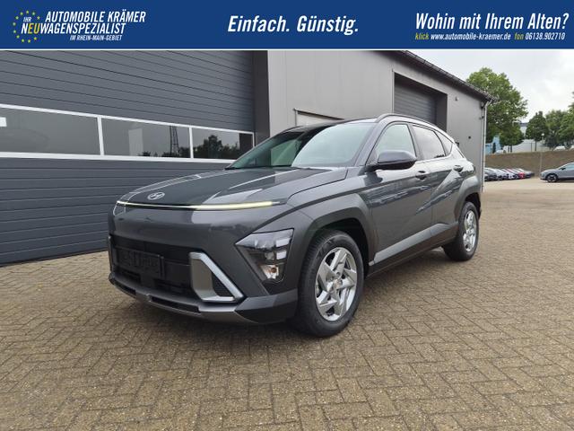Hyundai KONA Trend 1.6 T-GDI 150PS Automatik Voll-LED-Scheinw. Sitzheizung Lenkradheizung ACC Klimaautomatik Navi Touchscreen DAB+ Apple CarPlay + Android Auto PDC v+h R&uuml;ckf.Kamera 2xKeyless 17-LM 