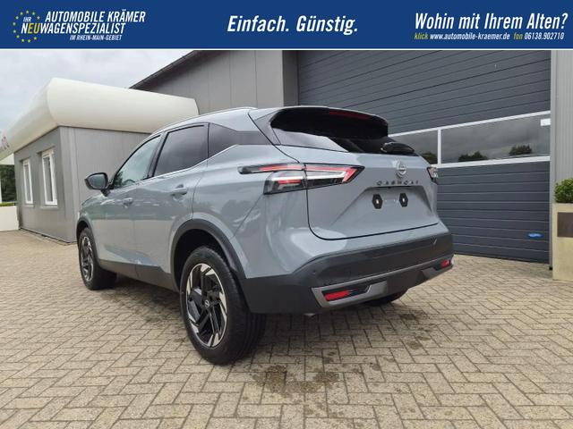 Nissan Qashqai 1.3 DIG-T MHEV 158 PS X-Tronic N-Connecta Teil-Leder PanoGlasdach Klimaautomatik Sitzheizung Lenkradheizung Navi ACC PDC v+h 360&deg;Kamera DAB Bluetooth Touchscreen Apple CarPlay Android Auto 18"LM 