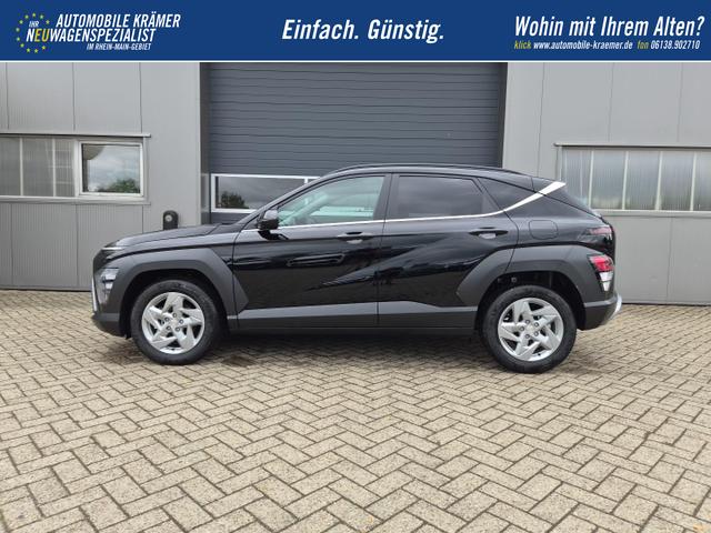 Hyundai KONA Trend 1.6 T-GDI 150PS Automatik Voll-LED-Scheinw. Sitzheizung Lenkradheizung ACC Klimaautomatik Navi Touchscreen DAB+ Apple CarPlay + Android Auto PDC v+h R&uuml;ckf.Kamera 2xKeyless 17-LM 
