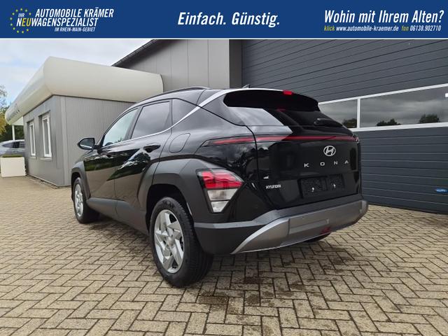Hyundai KONA Trend 1.6 T-GDI 150PS Automatik Voll-LED-Scheinw. Sitzheizung Lenkradheizung ACC Klimaautomatik Navi Touchscreen DAB+ Apple CarPlay + Android Auto PDC v+h R&uuml;ckf.Kamera 2xKeyless 17-LM 
