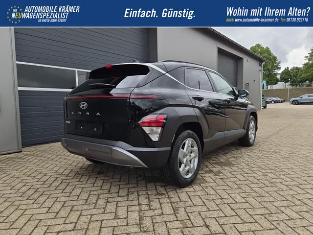 Hyundai KONA Trend 1.6 T-GDI 150PS Automatik Voll-LED-Scheinw. Sitzheizung Lenkradheizung ACC Klimaautomatik Navi Touchscreen DAB+ Apple CarPlay + Android Auto PDC v+h R&uuml;ckf.Kamera 2xKeyless 17-LM 
