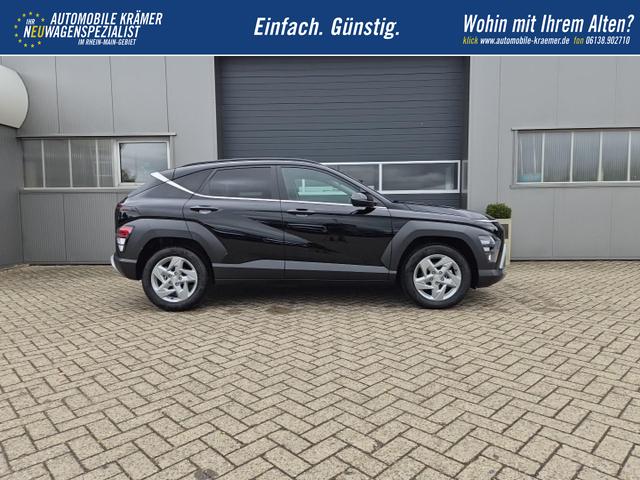 Hyundai KONA Trend 1.6 T-GDI 150PS Automatik Voll-LED-Scheinw. Sitzheizung Lenkradheizung ACC Klimaautomatik Navi Touchscreen DAB+ Apple CarPlay + Android Auto PDC v+h R&uuml;ckf.Kamera 2xKeyless 17-LM 