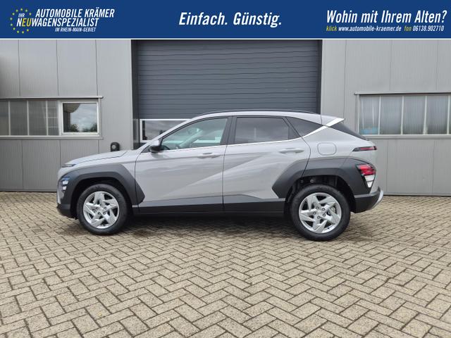 Hyundai KONA Trend 1.6 T-GDI 150PS Automatik Voll-LED-Scheinw. Sitzheizung Lenkradheizung ACC Klimaautomatik Navi Touchscreen DAB+ Apple CarPlay + Android Auto PDC v+h R&uuml;ckf.Kamera 2xKeyless 17-LM 