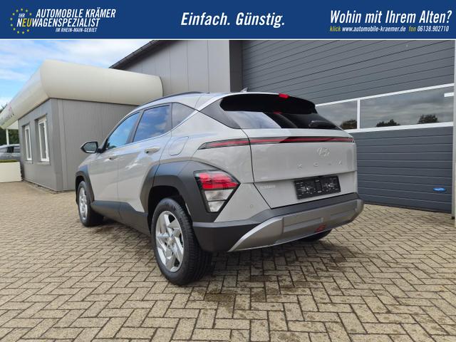 Hyundai KONA Trend 1.6 T-GDI 150PS Automatik Voll-LED-Scheinw. Sitzheizung Lenkradheizung ACC Klimaautomatik Navi Touchscreen DAB+ Apple CarPlay + Android Auto PDC v+h R&uuml;ckf.Kamera 2xKeyless 17-LM 