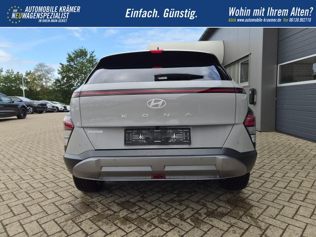 Hyundai KONA Trend 1.6 T-GDI 150PS Automatik Voll-LED-Scheinw. Sitzheizung Lenkradheizung ACC Klimaautomatik Navi Touchscreen DAB+ Apple CarPlay + Android Auto PDC v+h R&uuml;ckf.Kamera 2xKeyless 17-LM 