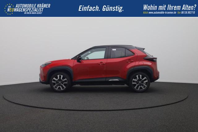 Toyota Yaris Cross 1.5-l 130PS HEV Automatik Style Matrix-LED elektr. Heckklappe Sitzheizung Lenkradheizung Klimaautomatik Navi Bluetooth wireless Apple CarPlay + Android Auto ACC PDC v+h R&uuml;ckf.Kamera 18"LM 