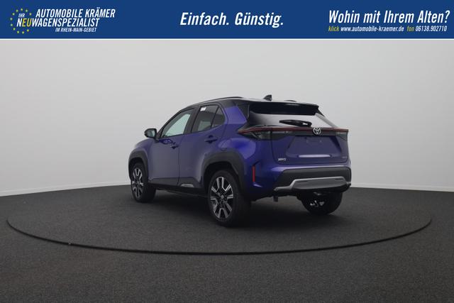 Toyota Yaris Cross 1.5-l 130PS HEV Automatik Style Matrix-LED elektr. Heckklappe Sitzheizung Lenkradheizung Klimaautomatik Navi Bluetooth wireless Apple CarPlay + Android Auto ACC PDC v+h R&uuml;ckf.Kamera 18"LM 