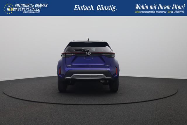Toyota Yaris Cross 1.5-l 130PS HEV Automatik Style Matrix-LED elektr. Heckklappe Sitzheizung Lenkradheizung Klimaautomatik Navi Bluetooth wireless Apple CarPlay + Android Auto ACC PDC v+h R&uuml;ckf.Kamera 18"LM 