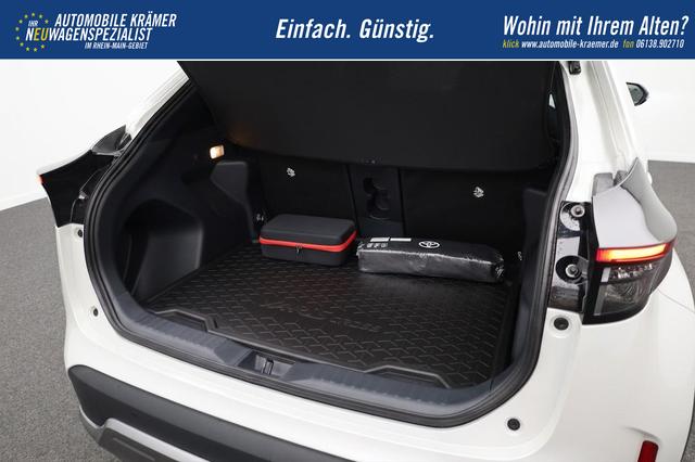 Toyota Yaris Cross 1.5-l 130PS HEV Automatik Style Matrix-LED elektr. Heckklappe Sitzheizung Lenkradheizung Klimaautomatik Navi Bluetooth wireless Apple CarPlay + Android Auto ACC PDC v+h R&uuml;ckf.Kamera 18"LM 