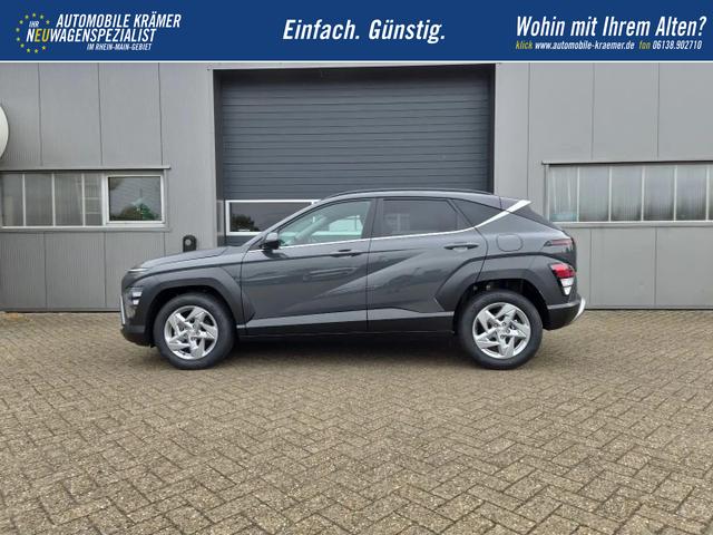 Hyundai KONA Trend 1.6 T-GDI 150PS Automatik Voll-LED-Scheinw. Sitzheizung Lenkradheizung ACC Klimaautomatik Navi Touchscreen DAB+ Apple CarPlay + Android Auto PDC v+h R&uuml;ckf.Kamera 2xKeyless 17-LM 