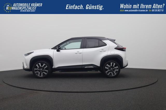 Toyota Yaris Cross 1.5-l 130PS HEV Automatik Style Matrix-LED elektr. Heckklappe Sitzheizung Lenkradheizung Klimaautomatik Navi Bluetooth wireless Apple CarPlay + Android Auto ACC PDC v+h R&uuml;ckf.Kamera 18"LM 