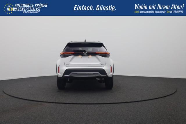Toyota Yaris Cross 1.5-l 130PS HEV Automatik Style Matrix-LED elektr. Heckklappe Sitzheizung Lenkradheizung Klimaautomatik Navi Bluetooth wireless Apple CarPlay + Android Auto ACC PDC v+h R&uuml;ckf.Kamera 18"LM 