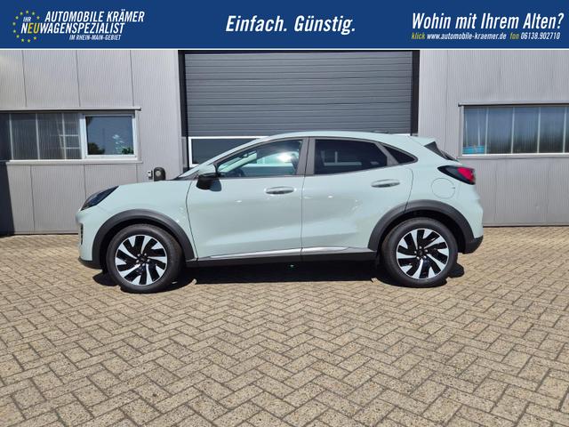 Ford Puma Titanium 1.0 EcoBoost Hybrid 125PS Automatik Klimaautomatik Sitzheizung Lenkradheizung Frontscheibe beheizb. LED-Scheinwerfer SYNC4 Bluetooth Apple CarPlay Android Auto PDC v+h 
