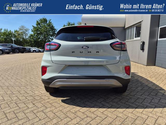 Ford Puma Titanium 1.0 EcoBoost Hybrid 125PS Automatik Klimaautomatik Sitzheizung Lenkradheizung Frontscheibe beheizb. LED-Scheinwerfer SYNC4 Bluetooth Apple CarPlay Android Auto PDC v+h 