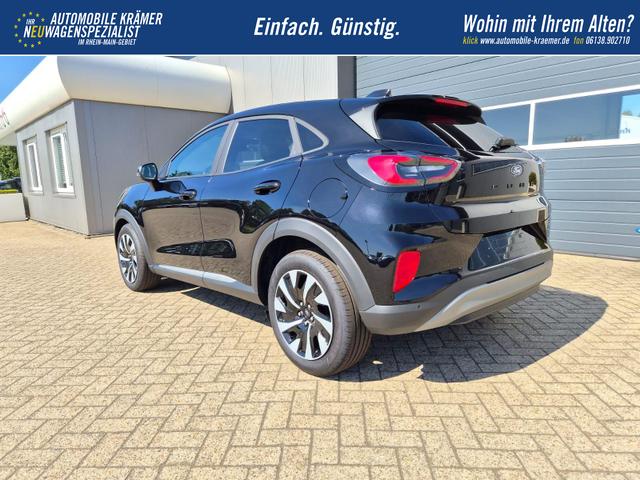 Ford Puma Titanium 1.0 EcoBoost Hybrid 125PS Automatik Klimaautomatik Sitzheizung Lenkradheizung Frontscheibe beheizb. LED-Scheinwerfer SYNC4 Bluetooth Apple CarPlay Android Auto PDC v+h 