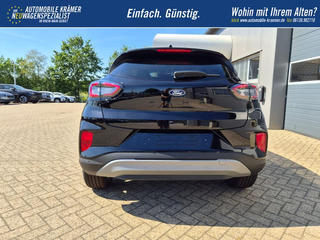 Ford Puma Titanium 1.0 EcoBoost Hybrid 125PS Automatik Klimaautomatik Sitzheizung Lenkradheizung Frontscheibe beheizb. LED-Scheinwerfer SYNC4 Bluetooth Apple CarPlay Android Auto PDC v+h 