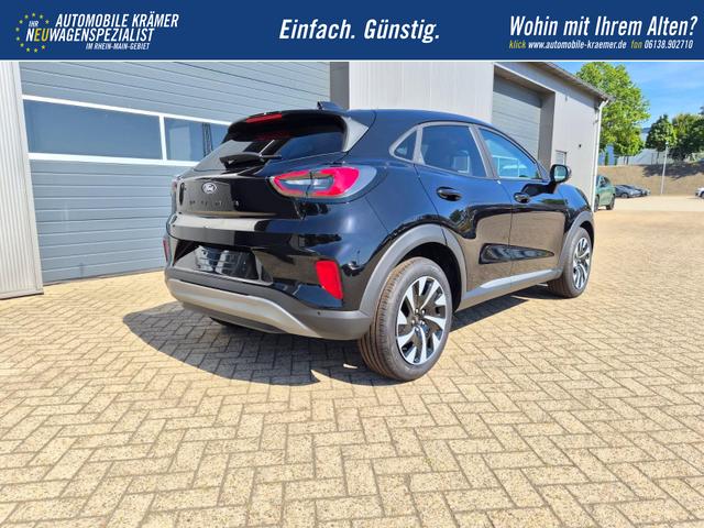 Ford Puma Titanium 1.0 EcoBoost Hybrid 125PS Automatik Klimaautomatik Sitzheizung Lenkradheizung Frontscheibe beheizb. LED-Scheinwerfer SYNC4 Bluetooth Apple CarPlay Android Auto PDC v+h 