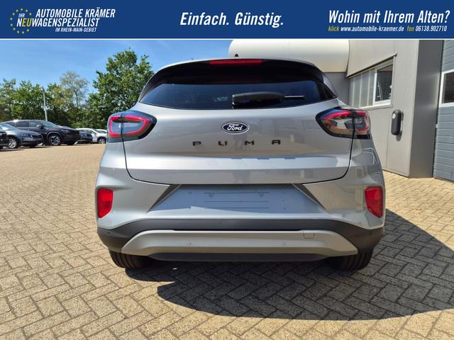 Ford Puma Titanium 1.0 EcoBoost Hybrid 125PS Automatik Klimaautomatik Sitzheizung Lenkradheizung Frontscheibe beheizb. LED-Scheinwerfer SYNC4 Bluetooth Apple CarPlay Android Auto PDC v+h 