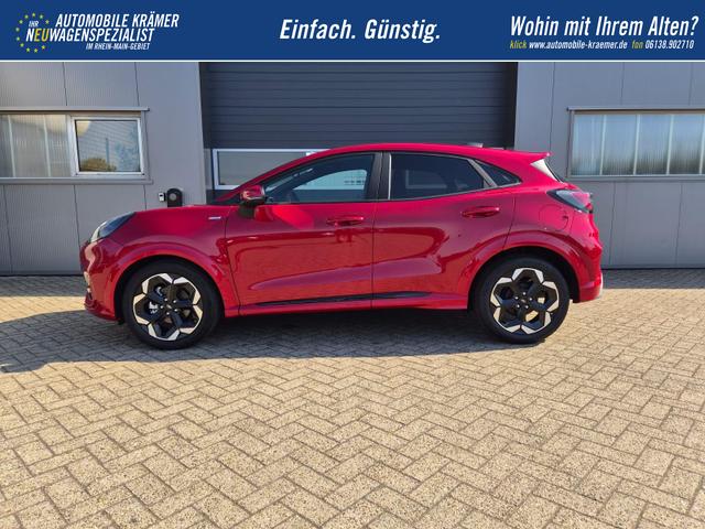 Ford Puma ST-Line X 1.0 EcoBoost Hybrid 125PS Automatik Premium Leder (Sensico) B+O-Sound elektr. Heckklappe Klimaautomatik Sitzheizung Lenkradheizung Frontscheibe beheizb. Ford-Navi SYNC4 Bluetooth Apple CarPlay Android Auto PDC v+h 18-LM 