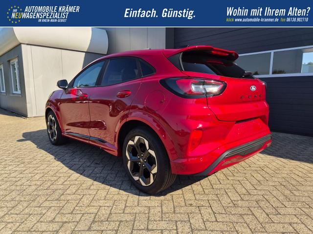 Ford Puma ST-Line X 1.0 EcoBoost Hybrid 125PS Automatik Premium Leder (Sensico) B+O-Sound elektr. Heckklappe Klimaautomatik Sitzheizung Lenkradheizung Frontscheibe beheizb. Ford-Navi SYNC4 Bluetooth Apple CarPlay Android Auto PDC v+h 18-LM 