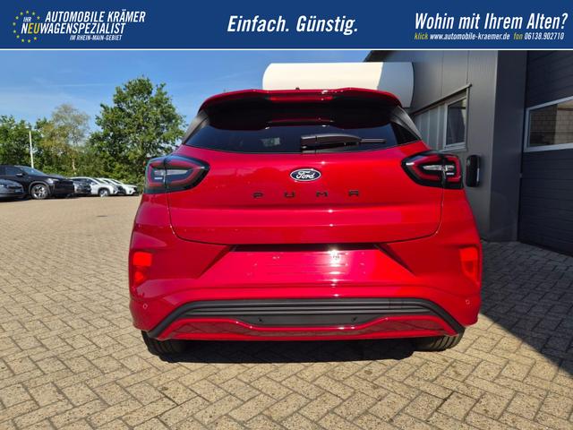 Ford Puma ST-Line X 1.0 EcoBoost Hybrid 125PS Automatik Premium Leder (Sensico) B+O-Sound elektr. Heckklappe Klimaautomatik Sitzheizung Lenkradheizung Frontscheibe beheizb. Ford-Navi SYNC4 Bluetooth Apple CarPlay Android Auto PDC v+h 18-LM 
