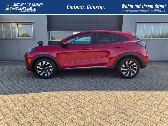 Ford Puma Titanium 1.0 EcoBoost Hybrid 125PS Automatik Klimaautomatik Sitzheizung Lenkradheizung Frontscheibe beheizb. LED-Scheinwerfer SYNC4 Bluetooth Apple CarPlay Android Auto PDC v+h 