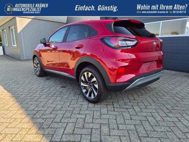 Ford Puma Titanium 1.0 EcoBoost Hybrid 125PS Automatik Klimaautomatik Sitzheizung Lenkradheizung Frontscheibe beheizb. LED-Scheinwerfer SYNC4 Bluetooth Apple CarPlay Android Auto PDC v+h 