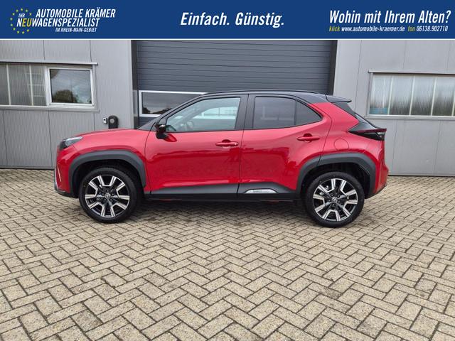 Toyota Yaris Cross 1.5-l 130PS HEV Automatik Style Matrix-LED elektr. Heckklappe Sitzheizung Lenkradheizung Klimaautomatik Navi Bluetooth wireless Apple CarPlay + Android Auto ACC PDC v+h R&uuml;ckf.Kamera 18"LM 