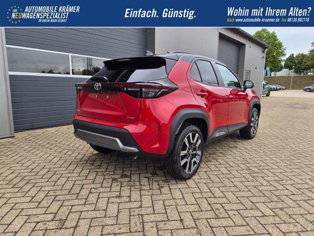 Toyota Yaris Cross 1.5-l 130PS HEV Automatik Style Matrix-LED elektr. Heckklappe Sitzheizung Lenkradheizung Klimaautomatik Navi Bluetooth wireless Apple CarPlay + Android Auto ACC PDC v+h R&uuml;ckf.Kamera 18"LM 