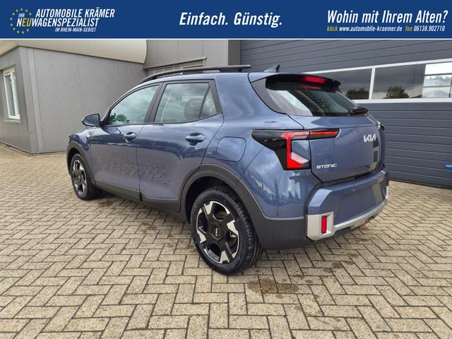 Kia Stonic 1.0 T-GDI MHEV 115PS NEUES MODELL Sitzheizung Lenkradheizung PDC v+h R&uuml;ckf.Kamera Klima Bluetooth Touchscreen Apple CarPlay Android Auto Tempomat 16"LM 