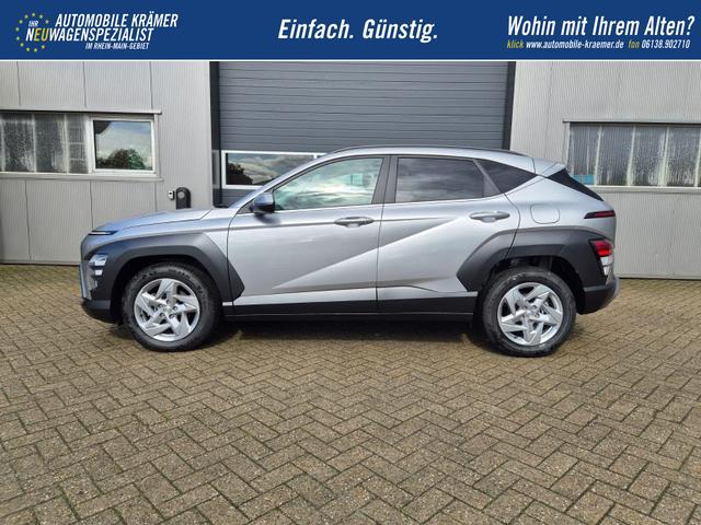 Hyundai KONA Trend 1.6 T-GDI 150PS Automatik Voll-LED-Scheinw. Sitzheizung Lenkradheizung ACC Klimaautomatik Navi Touchscreen DAB+ Apple CarPlay + Android Auto PDC v+h R&uuml;ckf.Kamera 2xKeyless 17-LM 