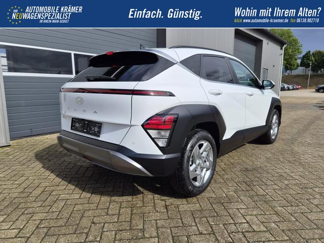 Hyundai KONA Trend 1.6 T-GDI 150PS Automatik Voll-LED-Scheinw. Sitzheizung Lenkradheizung ACC Klimaautomatik Navi Touchscreen DAB+ Apple CarPlay + Android Auto PDC v+h R&uuml;ckf.Kamera 2xKeyless 17-LM 