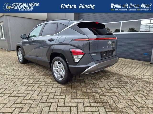 Hyundai KONA Trend 1.6 T-GDI 150PS Sitzheizung Lenkradheizung Klimaautomatik Tempomat Navi Touchscreen DAB+ Apple CarPlay + Android Auto PDC v+h R&uuml;ckf.Kamera 2xKeyless 17-LM 
