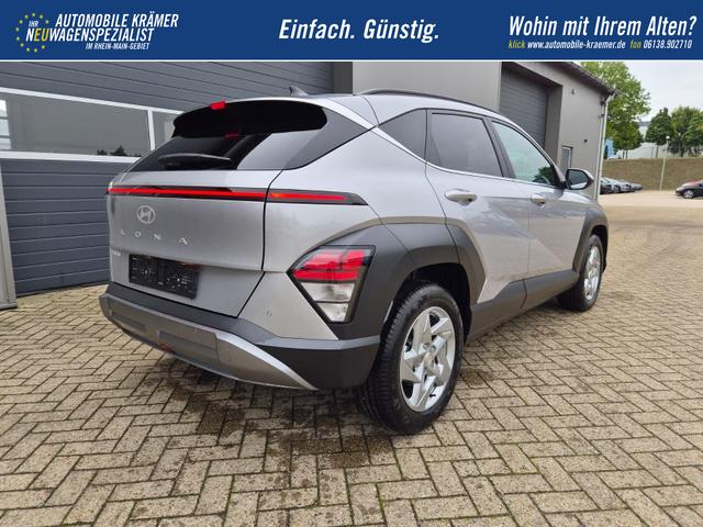 Hyundai KONA Trend 1.6 T-GDI 150PS Sitzheizung Lenkradheizung Klimaautomatik Tempomat Navi Touchscreen DAB+ Apple CarPlay + Android Auto PDC v+h R&uuml;ckf.Kamera 2xKeyless 17-LM 