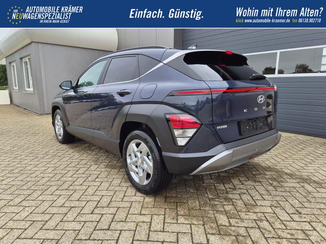 Hyundai KONA Trend 1.6 T-GDI 150PS Sitzheizung Lenkradheizung Klimaautomatik Tempomat Navi Touchscreen DAB+ Apple CarPlay + Android Auto PDC v+h R&uuml;ckf.Kamera 2xKeyless 17-LM 