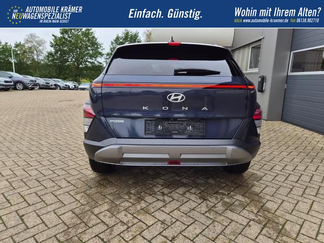 Hyundai KONA Trend 1.6 T-GDI 150PS Sitzheizung Lenkradheizung Klimaautomatik Tempomat Navi Touchscreen DAB+ Apple CarPlay + Android Auto PDC v+h R&uuml;ckf.Kamera 2xKeyless 17-LM 