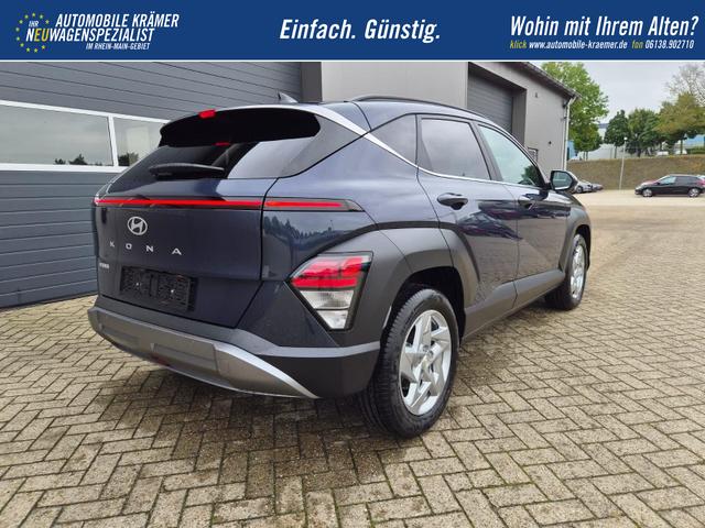Hyundai KONA Trend 1.6 T-GDI 150PS Sitzheizung Lenkradheizung Klimaautomatik Tempomat Navi Touchscreen DAB+ Apple CarPlay + Android Auto PDC v+h R&uuml;ckf.Kamera 2xKeyless 17-LM 