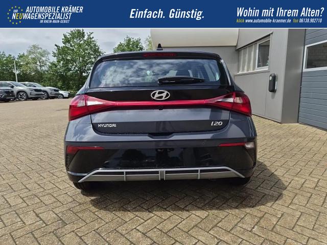 Hyundai i20 1.0 T-GDI 90PS Automatik 5-T&uuml;rer Sitzheizung Lenkradheizung R&uuml;ckf.Kamera PDC Klima Apple CarPlay Android Auto Tempomat Touchscreen 