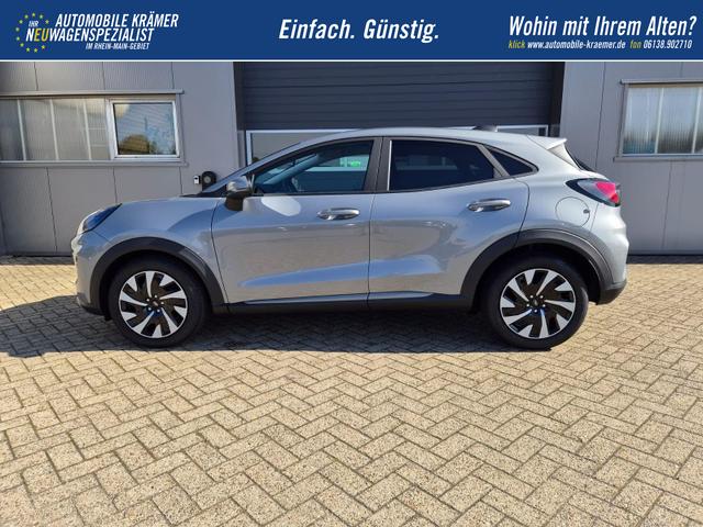 Ford Puma Titanium 1.0 EcoBoost Hybrid 125PS Automatik R&uuml;ckf.Kamera Klimaautomatik Sitzheizung Lenkradheizung Frontscheibe beheizb. LED-Scheinwerfer SYNC4 Bluetooth Apple CarPlay Android Auto PDC v+h 