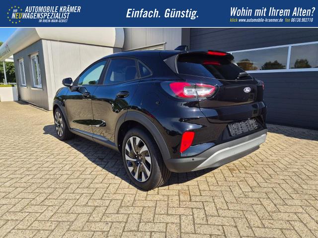 Ford Puma Titanium 1.0 EcoBoost Hybrid 125PS Automatik R&uuml;ckf.Kamera Klimaautomatik Sitzheizung Lenkradheizung Frontscheibe beheizb. LED-Scheinwerfer SYNC4 Bluetooth Apple CarPlay Android Auto PDC v+h 