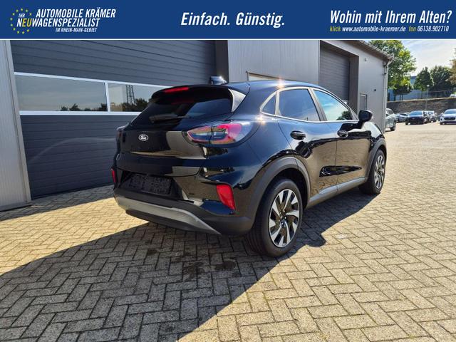 Ford Puma Titanium 1.0 EcoBoost Hybrid 125PS Automatik R&uuml;ckf.Kamera Klimaautomatik Sitzheizung Lenkradheizung Frontscheibe beheizb. LED-Scheinwerfer SYNC4 Bluetooth Apple CarPlay Android Auto PDC v+h 