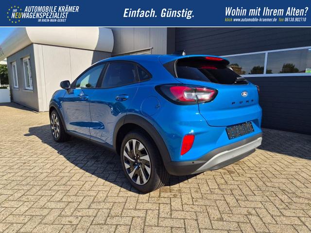Ford Puma Titanium 1.0 EcoBoost Hybrid 125PS Automatik R&uuml;ckf.Kamera Klimaautomatik Sitzheizung Lenkradheizung Frontscheibe beheizb. LED-Scheinwerfer SYNC4 Bluetooth Apple CarPlay Android Auto PDC v+h 