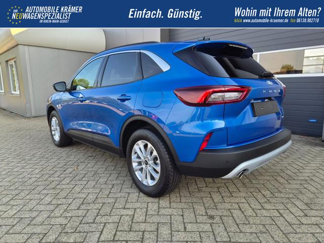 Ford Kuga Titanium 243PS PHEV Automatik Sitzheizung v+h Lenkradheizung Frontscheibe beheizb. Klimaautomatik Navi SYNC4 Apple CarPlay Android Auto Touchscreen PDC 4xKamera 2xKeyless 17"LM vollelektr. Reichweite 66KM 