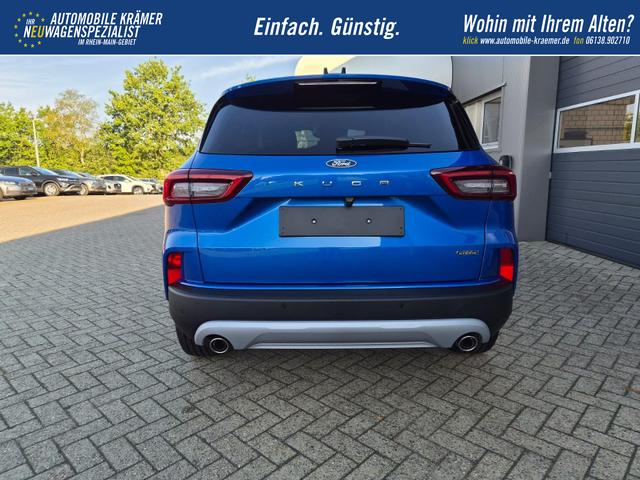 Ford Kuga Titanium 243PS PHEV Automatik Sitzheizung v+h Lenkradheizung Frontscheibe beheizb. Klimaautomatik Navi SYNC4 Apple CarPlay Android Auto Touchscreen PDC 4xKamera 2xKeyless 17"LM vollelektr. Reichweite 66KM 